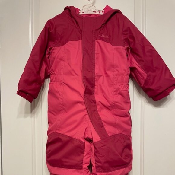 LL BEAN cold buster snowsuit one piece  with grow cuffs - Picture 1 of 4